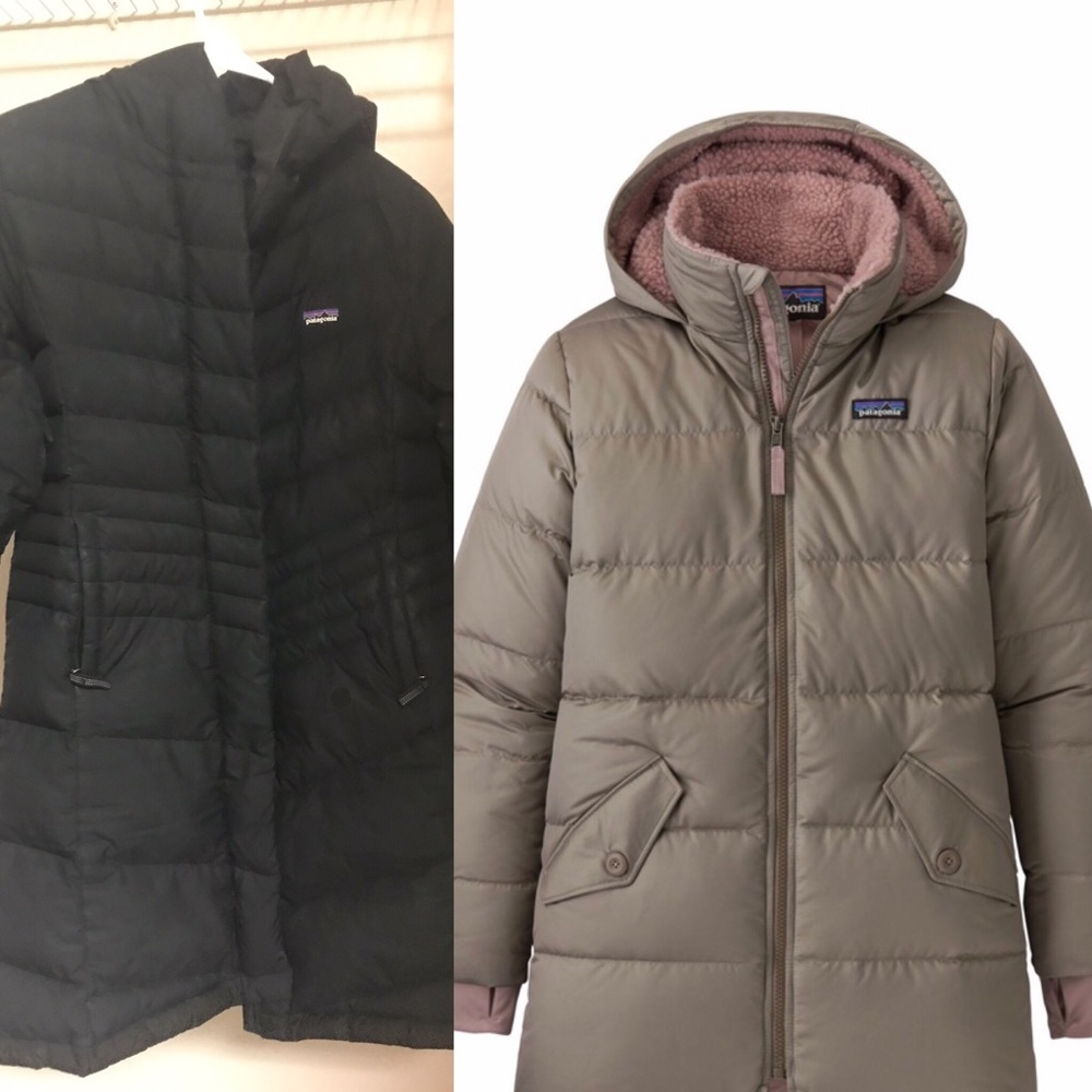 Patagonia Girls XL & XXL Parka Bundle